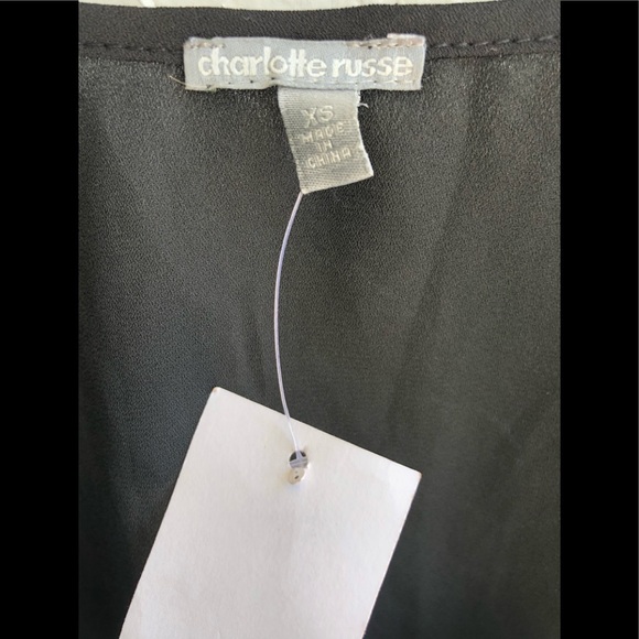NWT Charlotte Russe sequence top - Picture 4 of 4